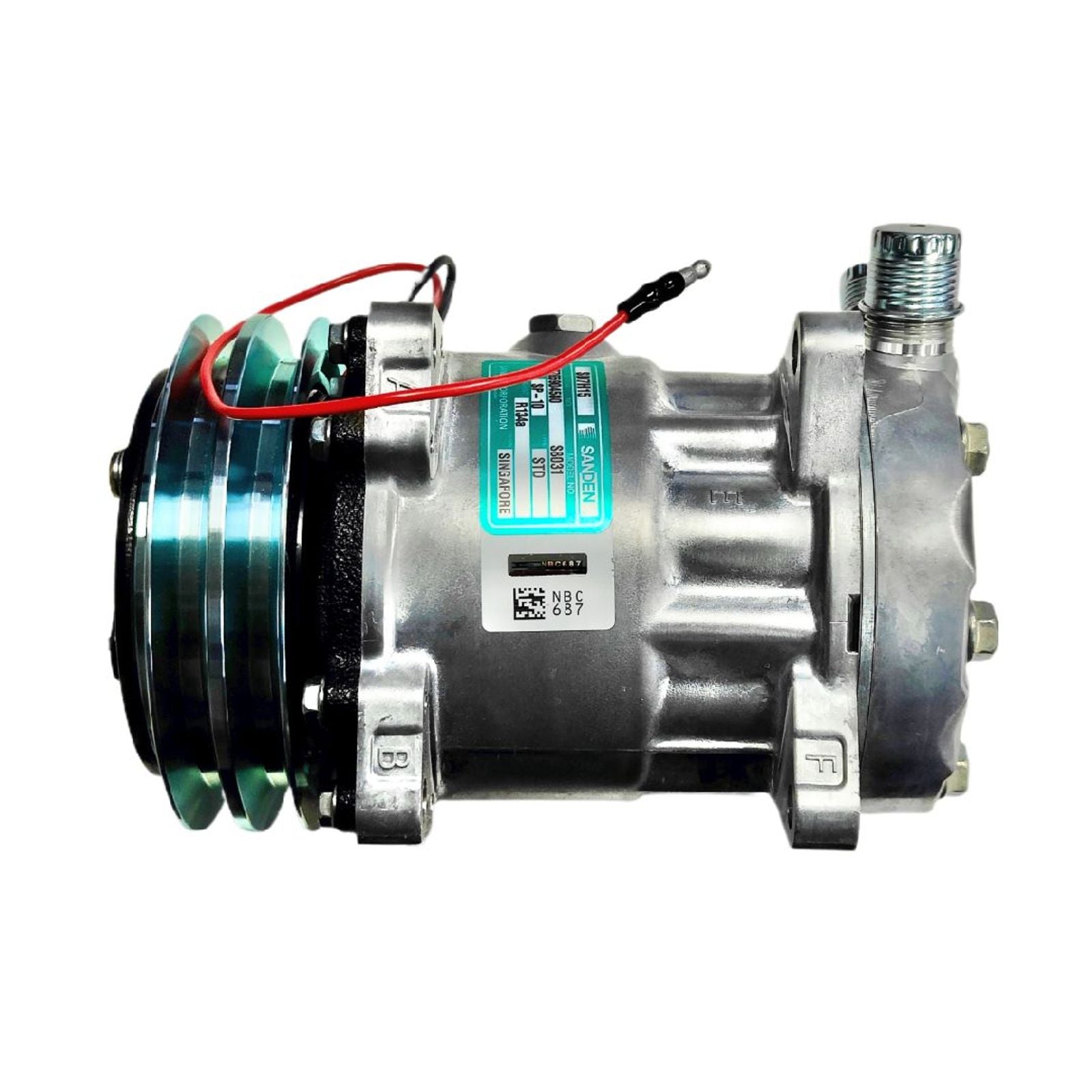 Compressor SD7H15 12V 2A 132MM VOR EAR Mount JE Head, CM7863