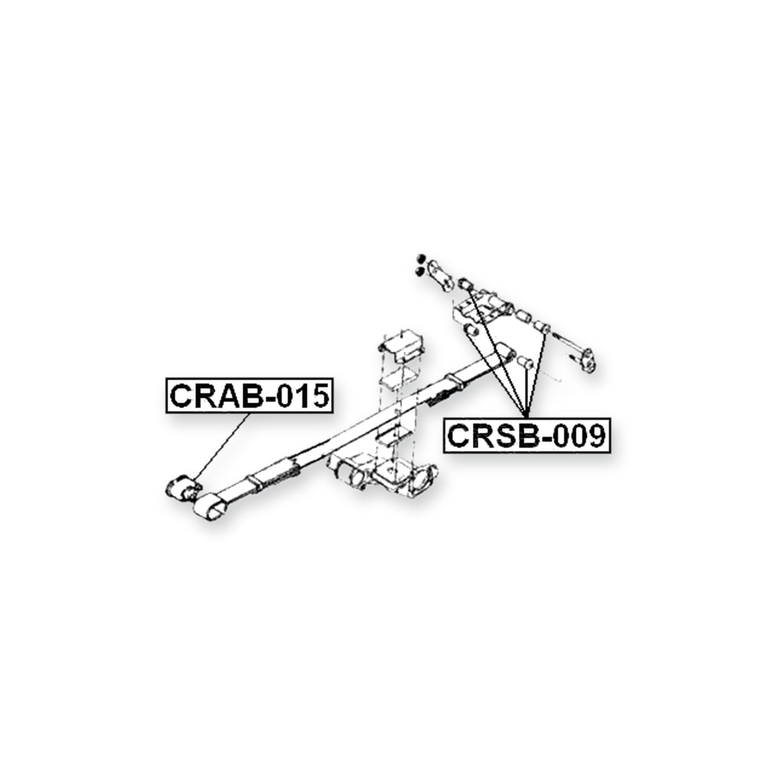 Chrysler Passenger Rear Spring Bushing
