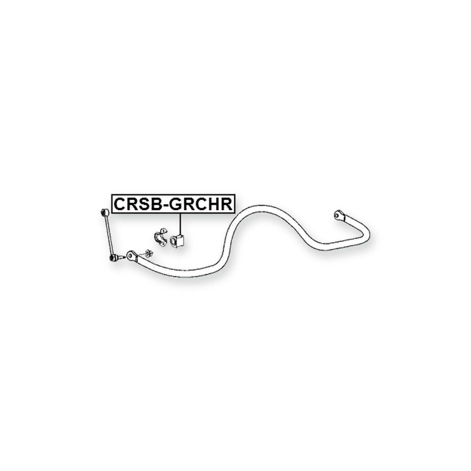 Jeep Cherokee Rear Stabilizer Bar Bush D19.6