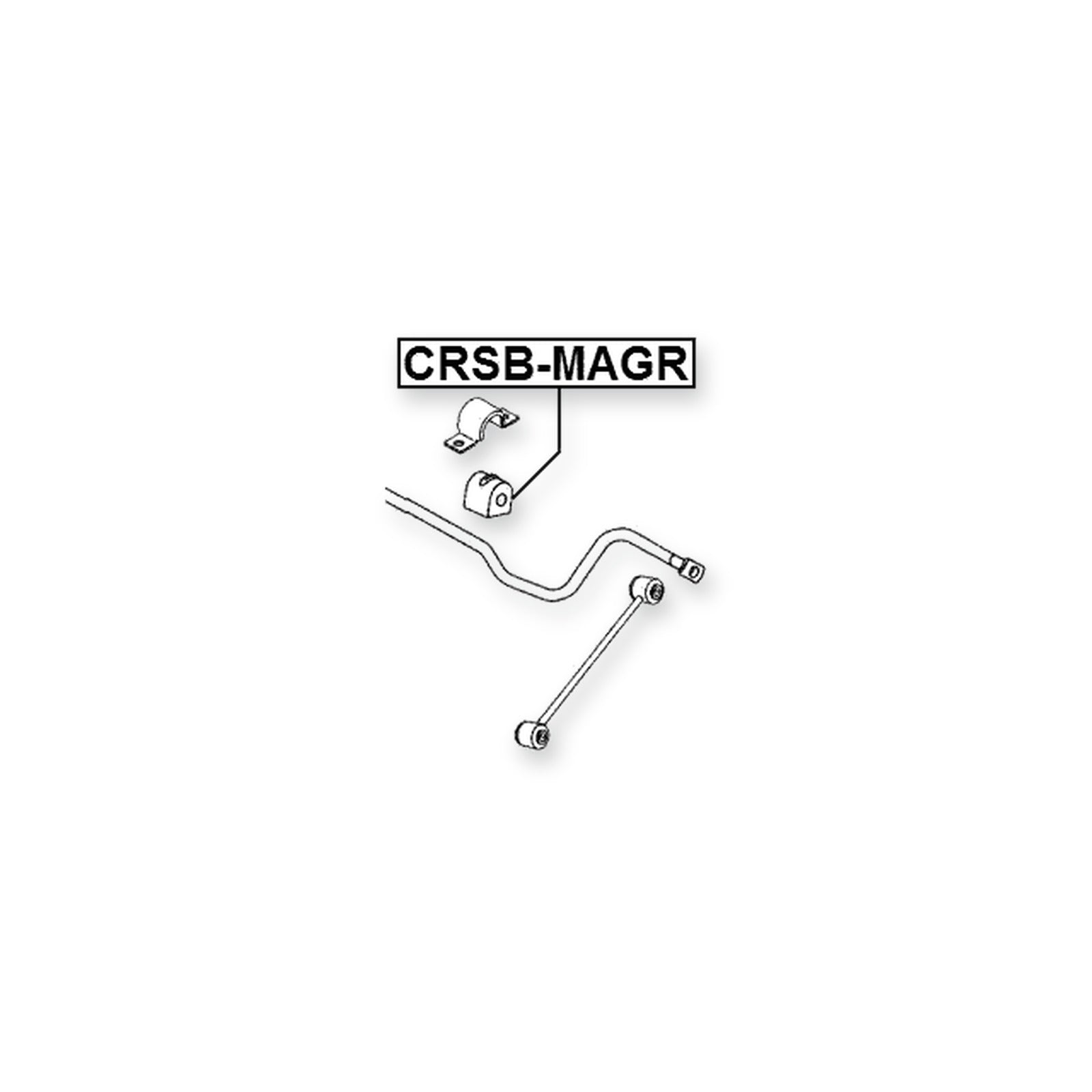 Dodge Challenger Rear Stabilizer Bar Bush D15