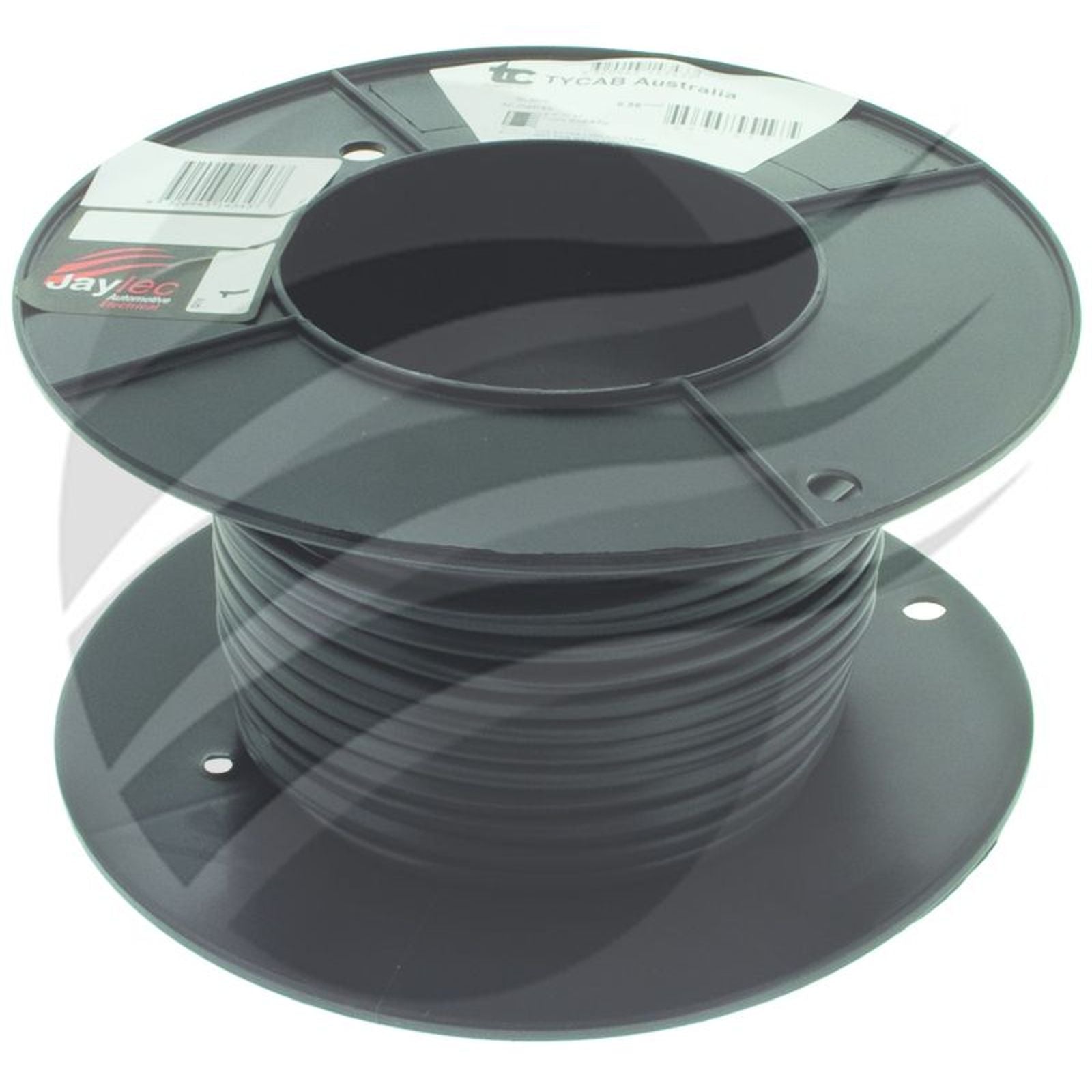 2mm Twin Core Cable Red Black W/ Black Sheath 100m (7/0.32) Tycab# AWC27032