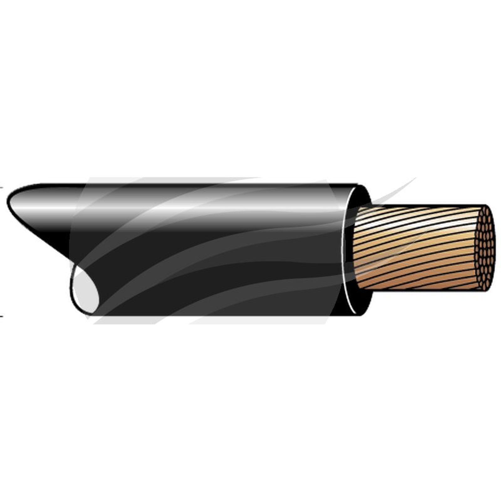 00 B&s Battery Cable Black 30m 64.15mm2 (798/0.32) 292amps Tycab# ABC191003
