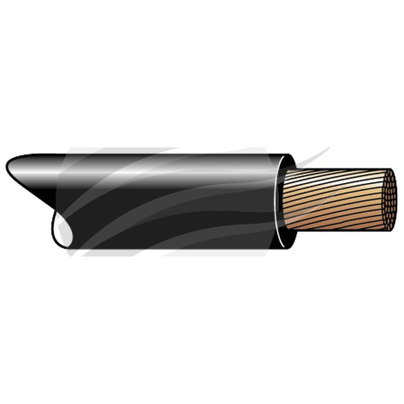 2 B&s Battery Cable Black 30m 32.07mm2 (399/0.32) 188amps Tycab# ABC145503