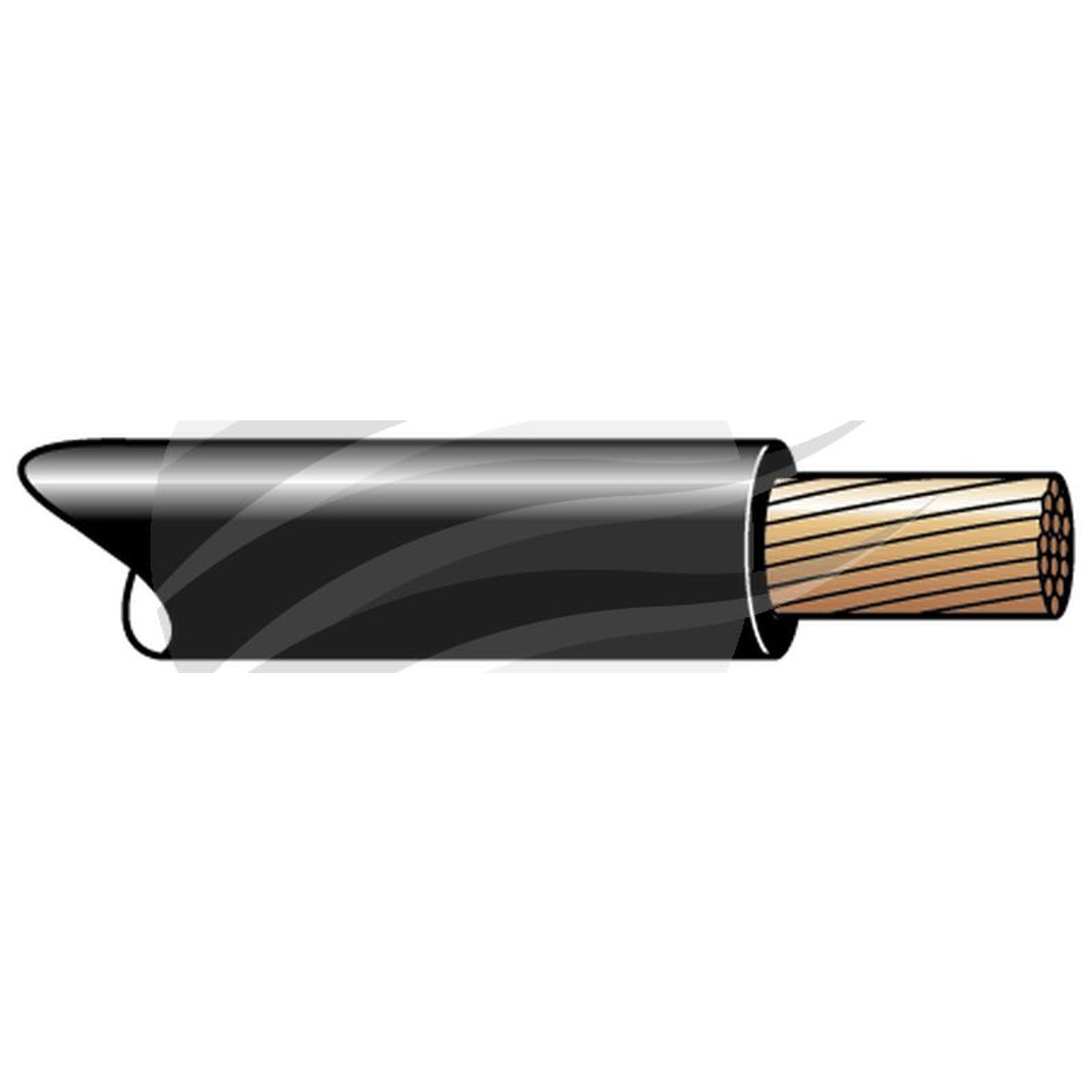6 B&s Battery Cable Black 30m 13.50mm2 (168/0.32) 103amps Tycab# ABC119203