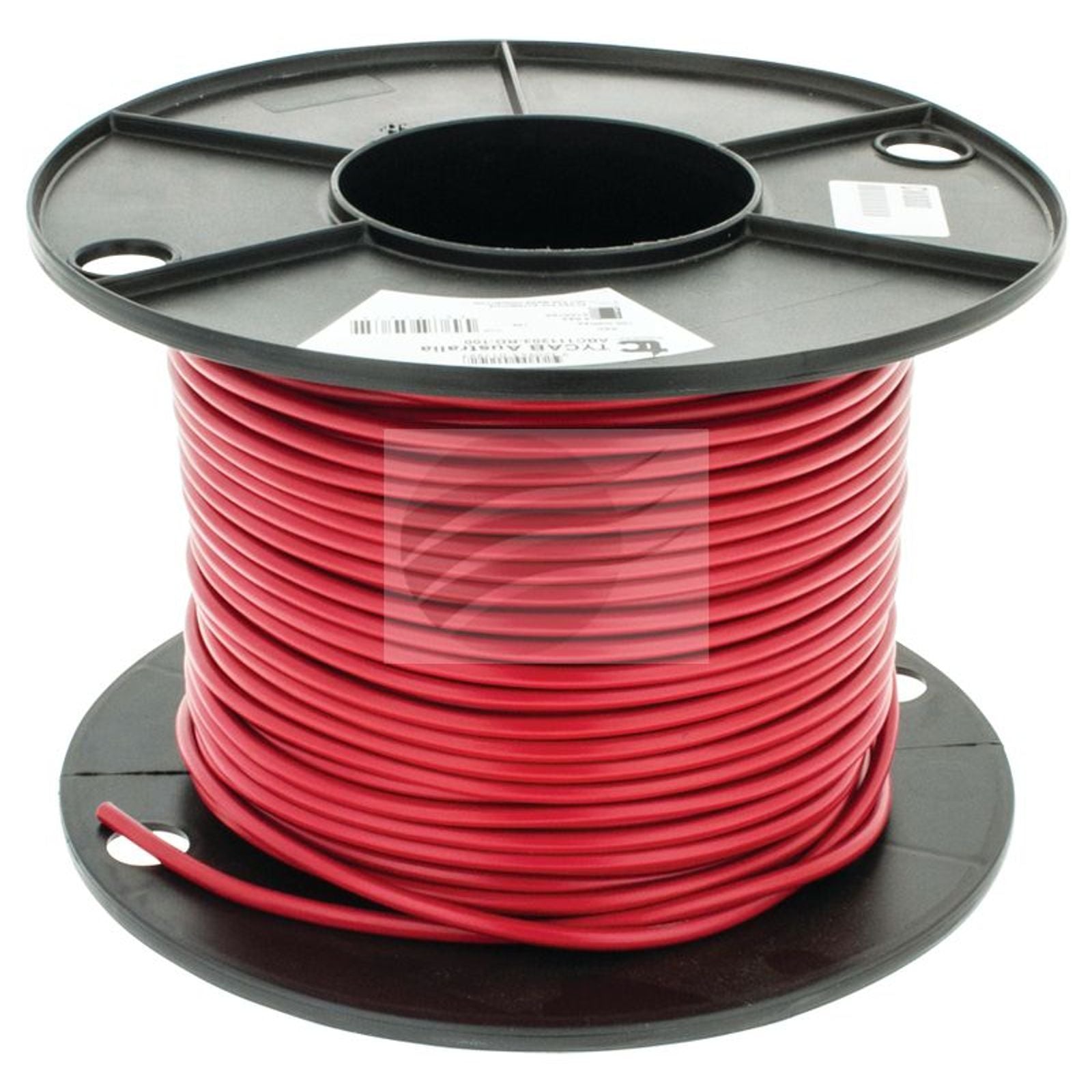 8 B&s Battery Cable Red 100m 7.71mm2 (96/0.32) 74AMPS Tycab# ABC111203