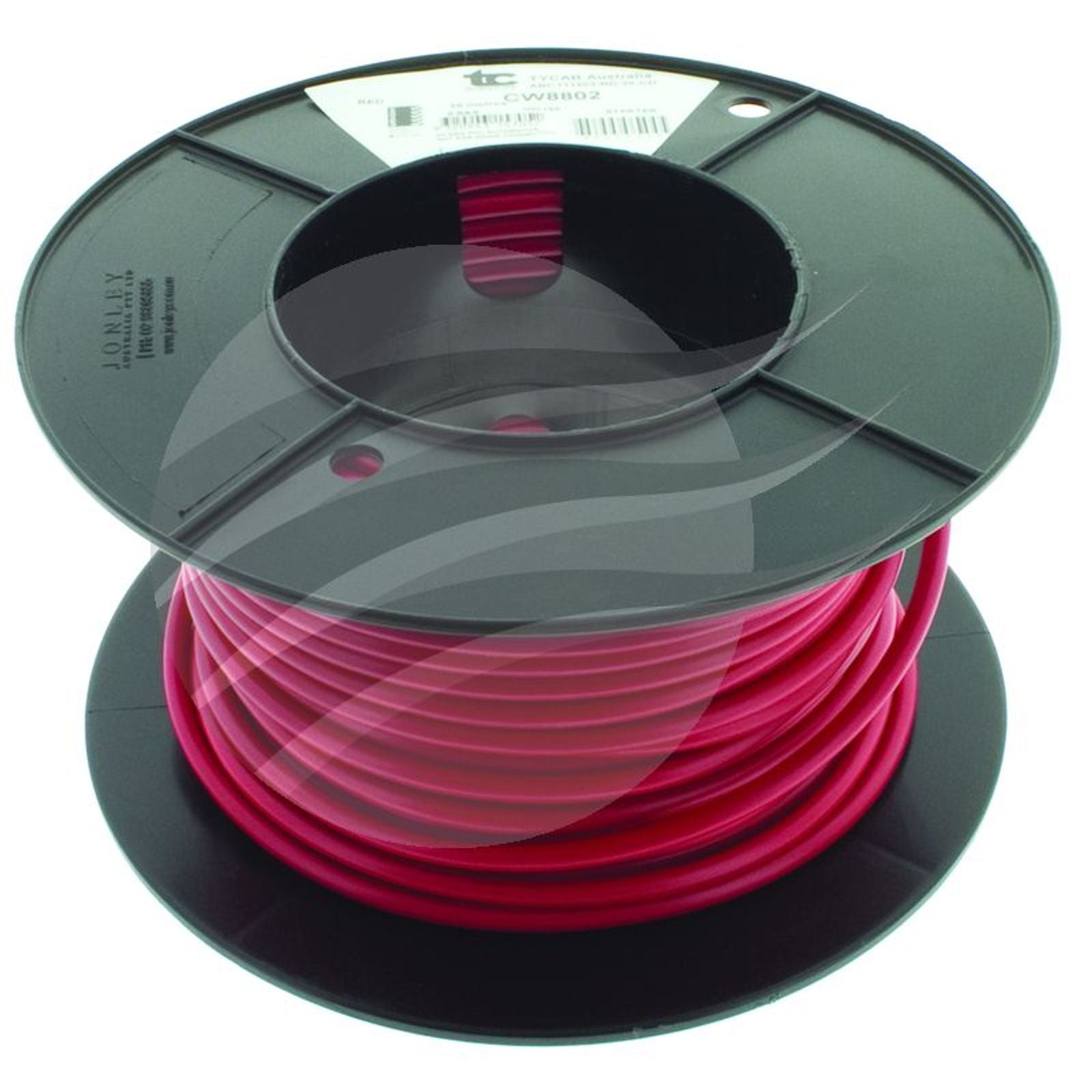 8 B&s Battery Cable Red 30m 7.71mm2 (96/0.32) 74AMPS Tycab# ABC111203