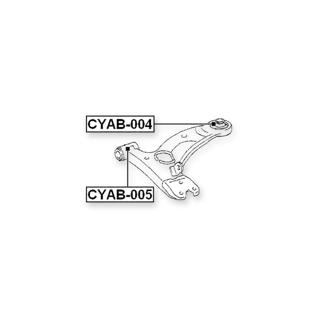 Chery Tiggo 4 Front Lower Bushing, Control Arm & More