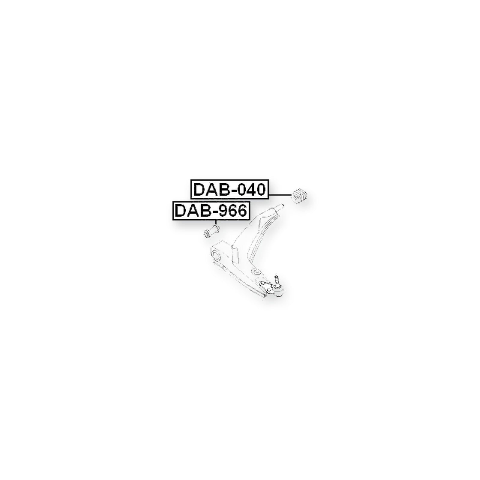 Pontiac Lemans Front Lower Bushing, Control Arm