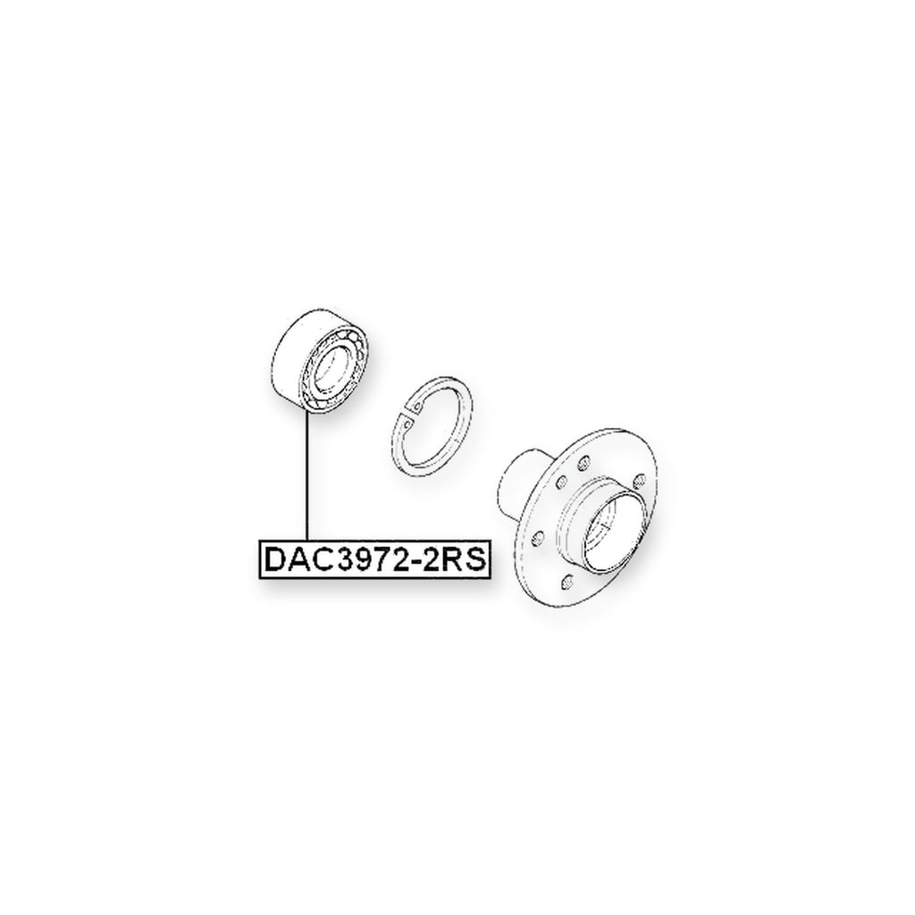 Ford Escort Front Wheel Bearing 39X72X37X37 & More