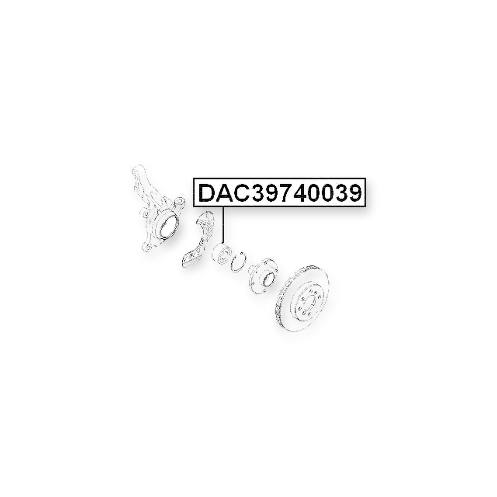 Ford Transit Connect TC7 Front Wheel Bearing 39X74X39 & More