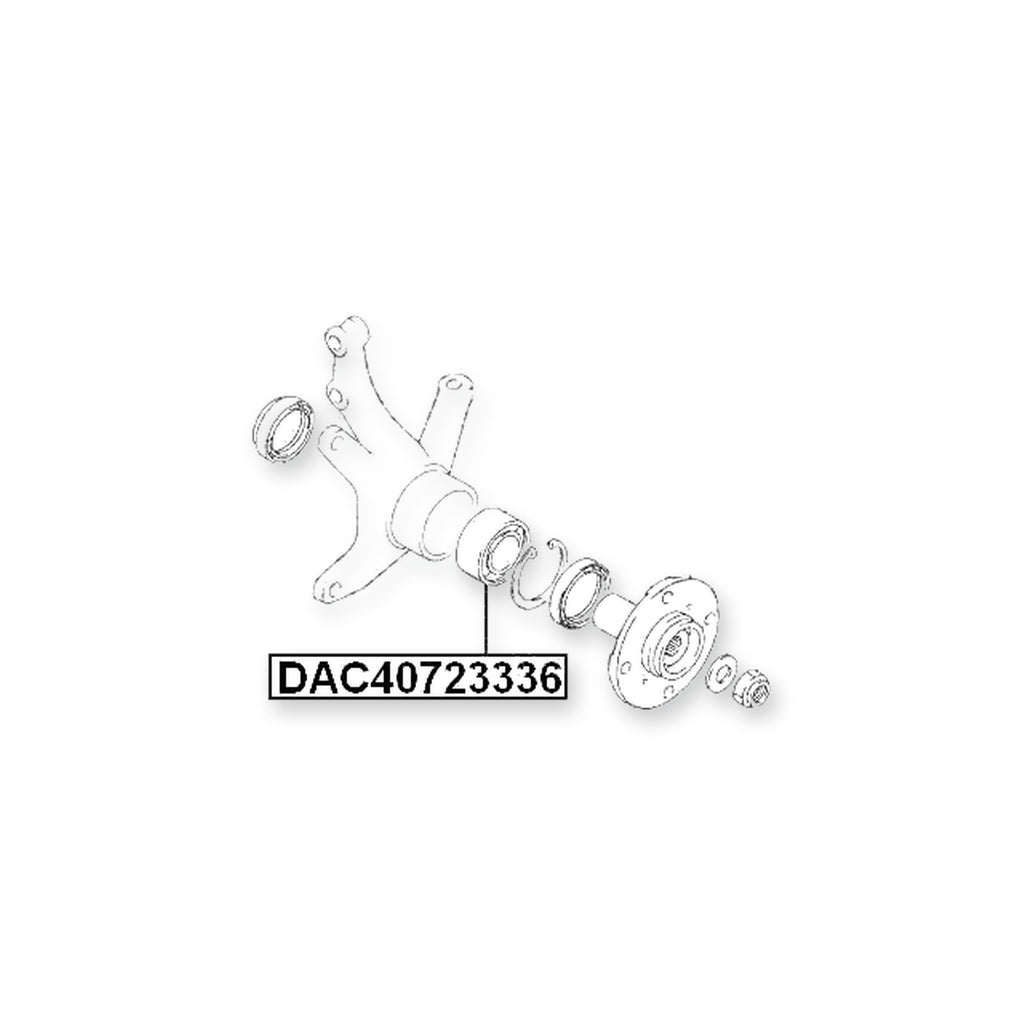 Suzuki Baleno/Esteem SY413 Front Wheel Bearing 40X72X33X36 1995-2001