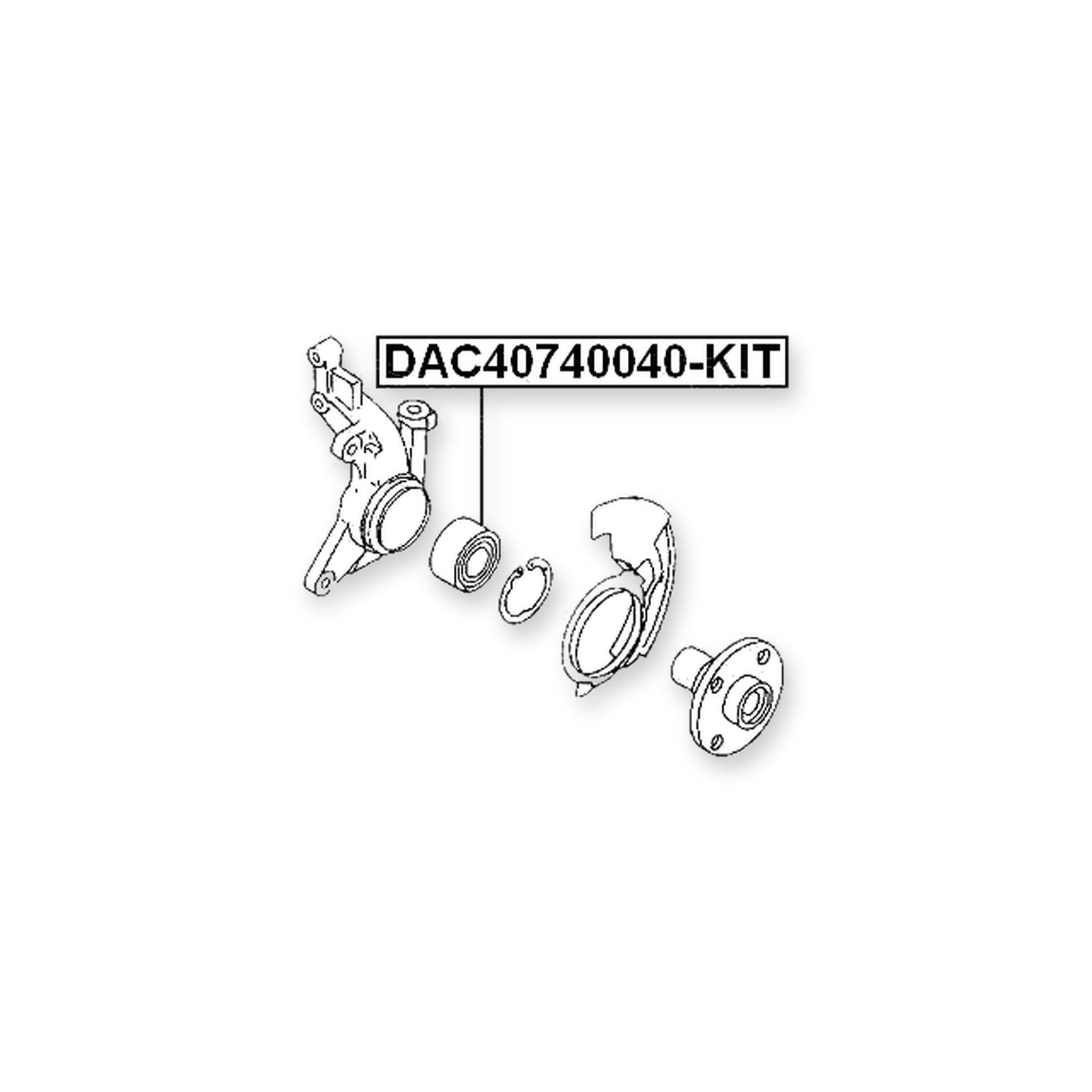Volkswagen Beetle Front Wheel Bearing 40X74X40 & More