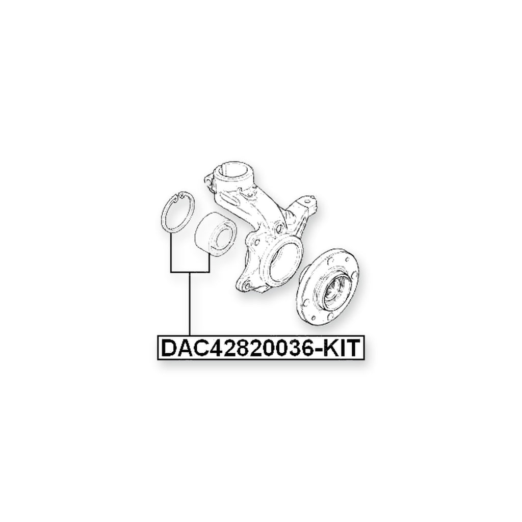 Peugeot 205 Front Wheel Bearing 42X82X36 1998-2006