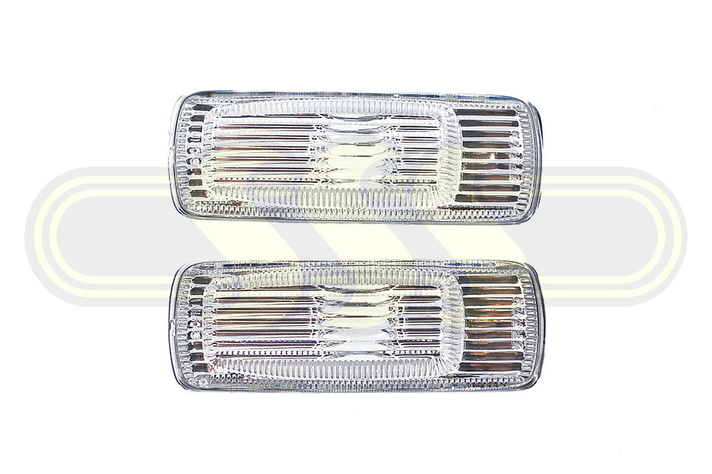 Nissan / Datsun 180Sx Guard Flasher Set Left Hand + Right Hand White (1991-1994)