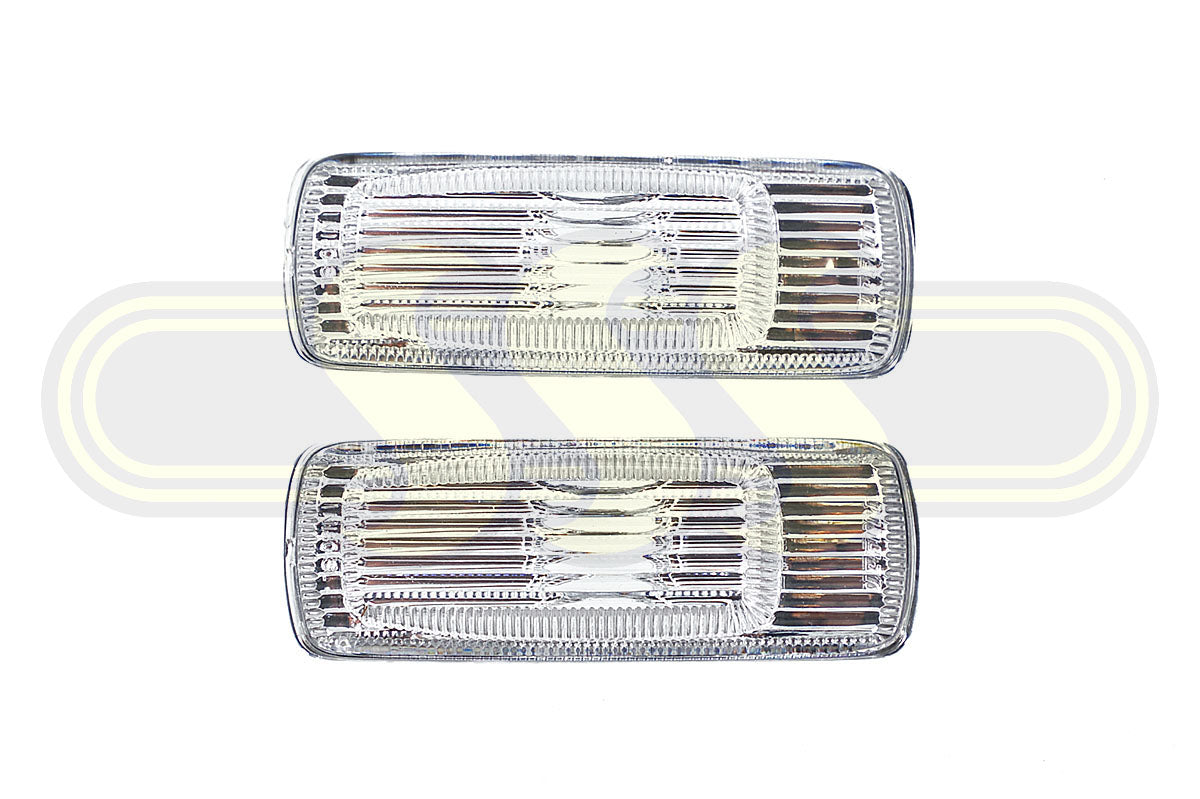Nissan / Datsun 180Sx Guard Flasher Set Left Hand + Right Hand White (1991-1994)