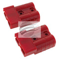 Red 50amp Connectors W/ Terminals Jaylec