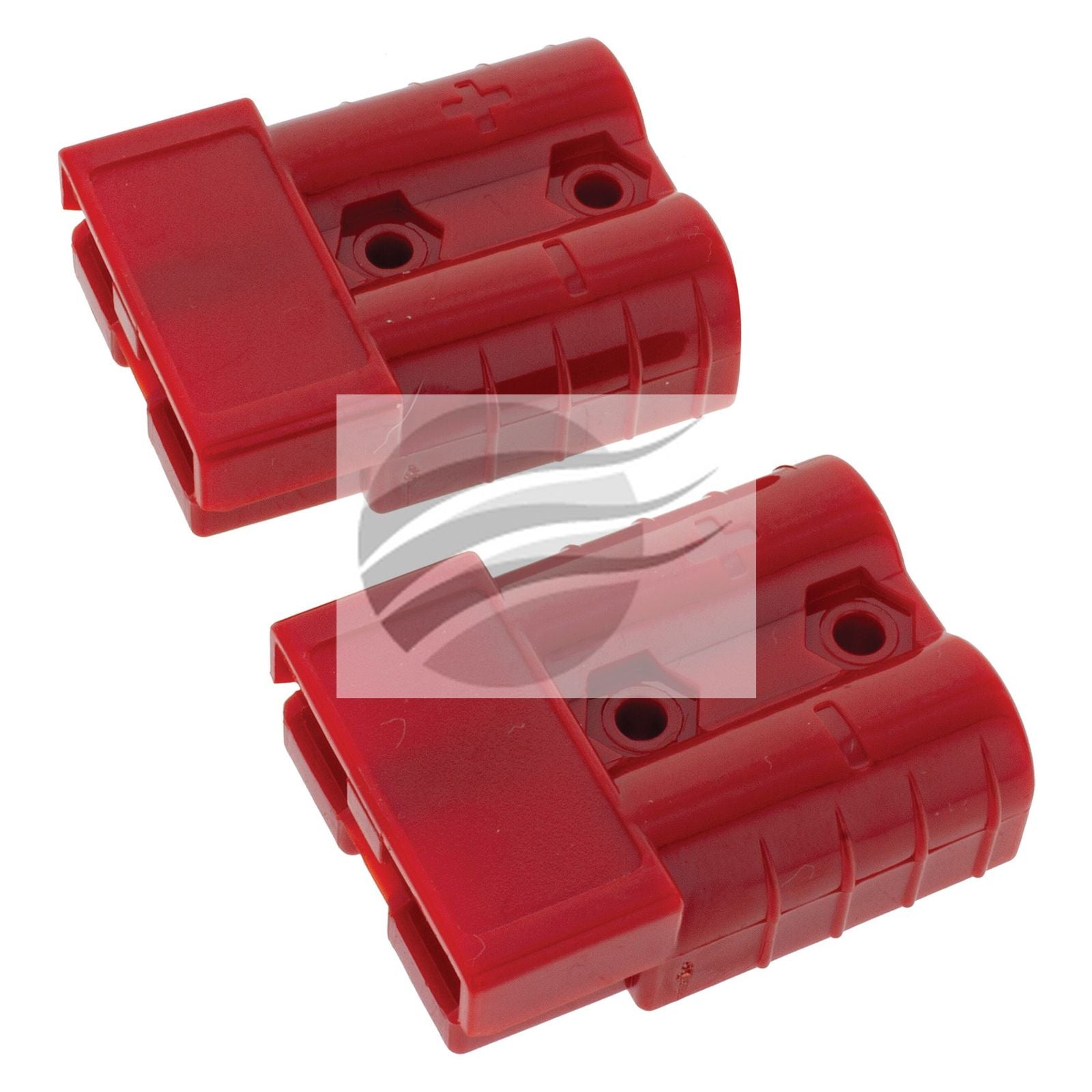 Red 50amp Connectors W/ Terminals Jaylec