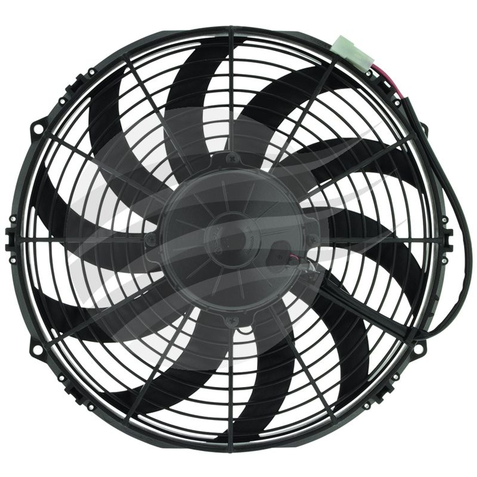 Fan 12" Skew Blade 12V Puller Spal Airflow 2250m3/h 13.5AMP VA10-AP70/LL-61A