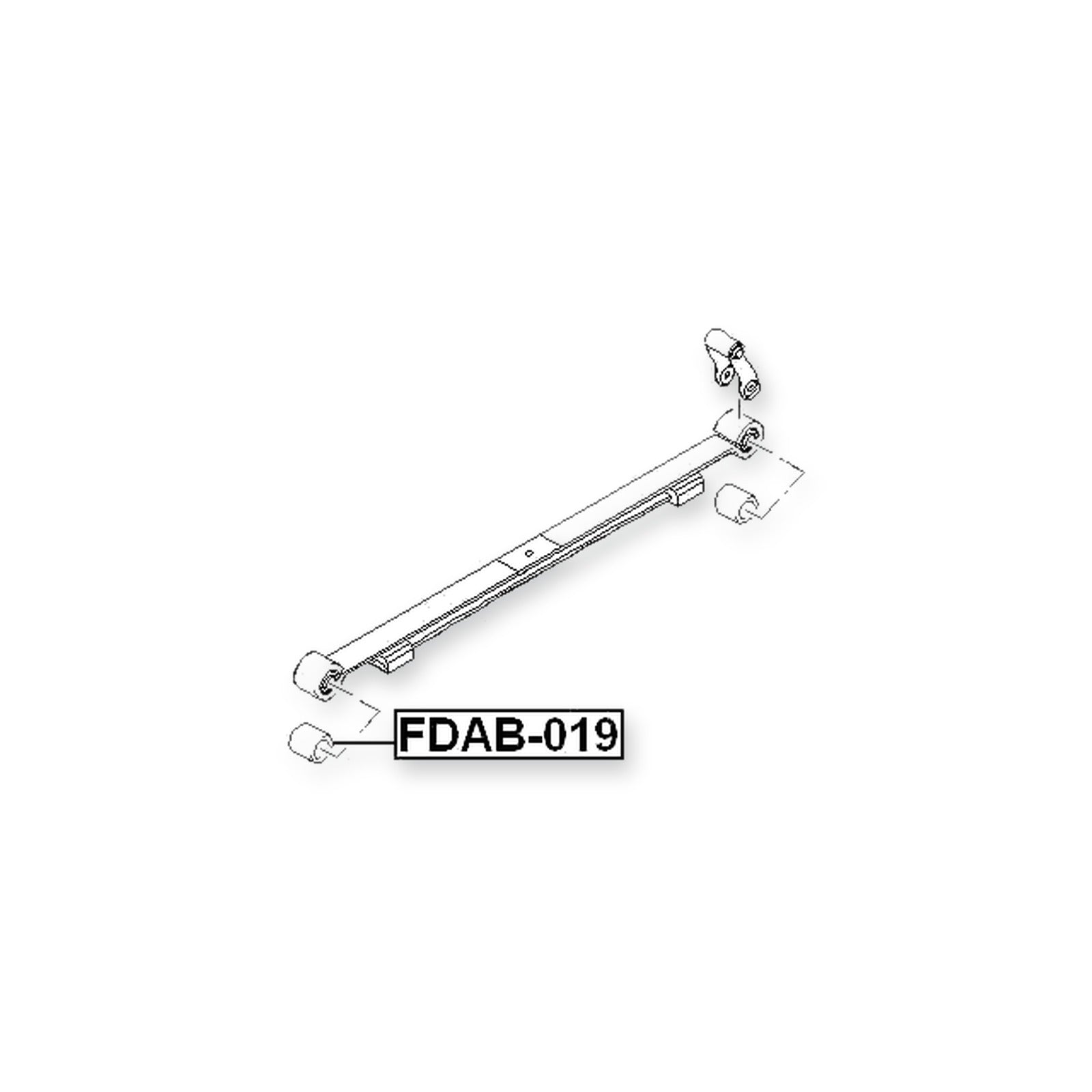 Ford Transit Front Leaf Spring Bushing