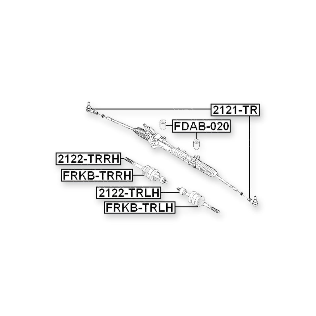 Ford Transit Steering Rack Bushing