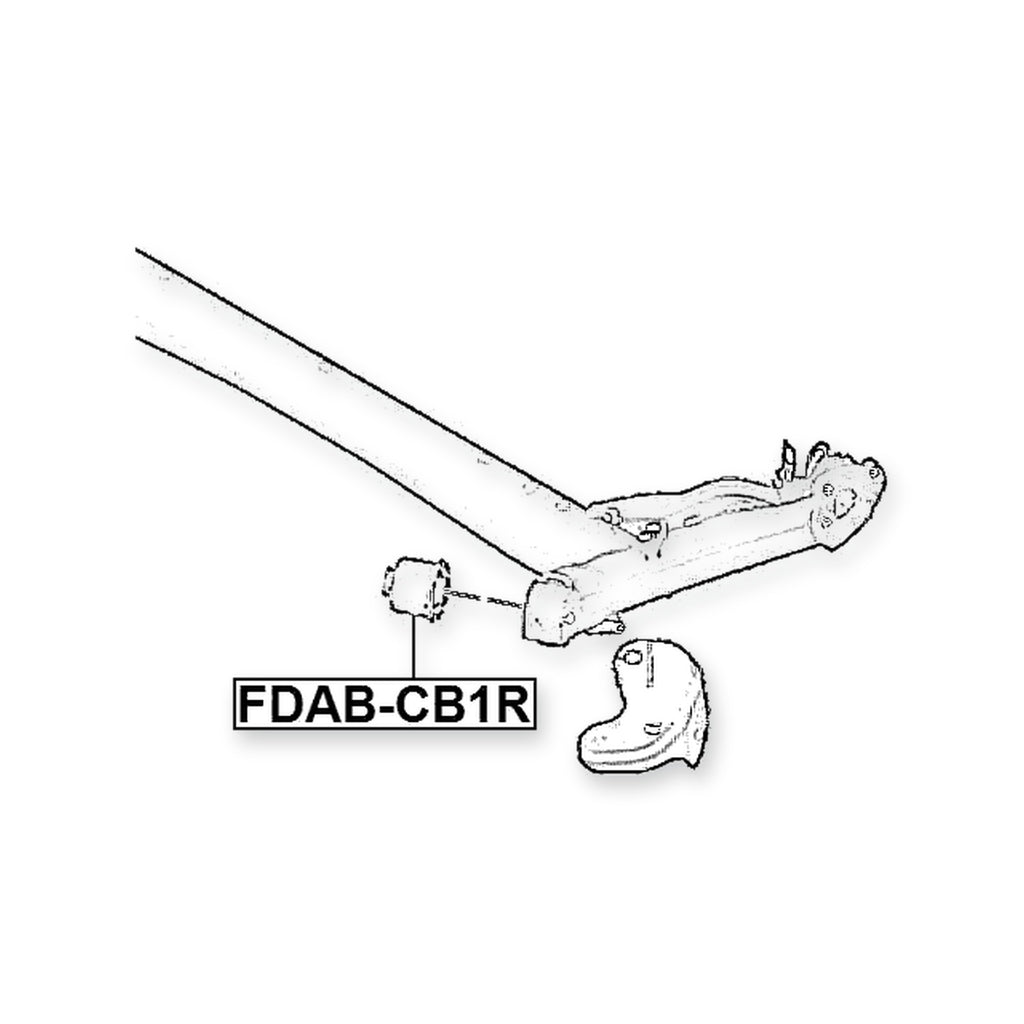 Ford Ecosport Rear Crossmember Bushing