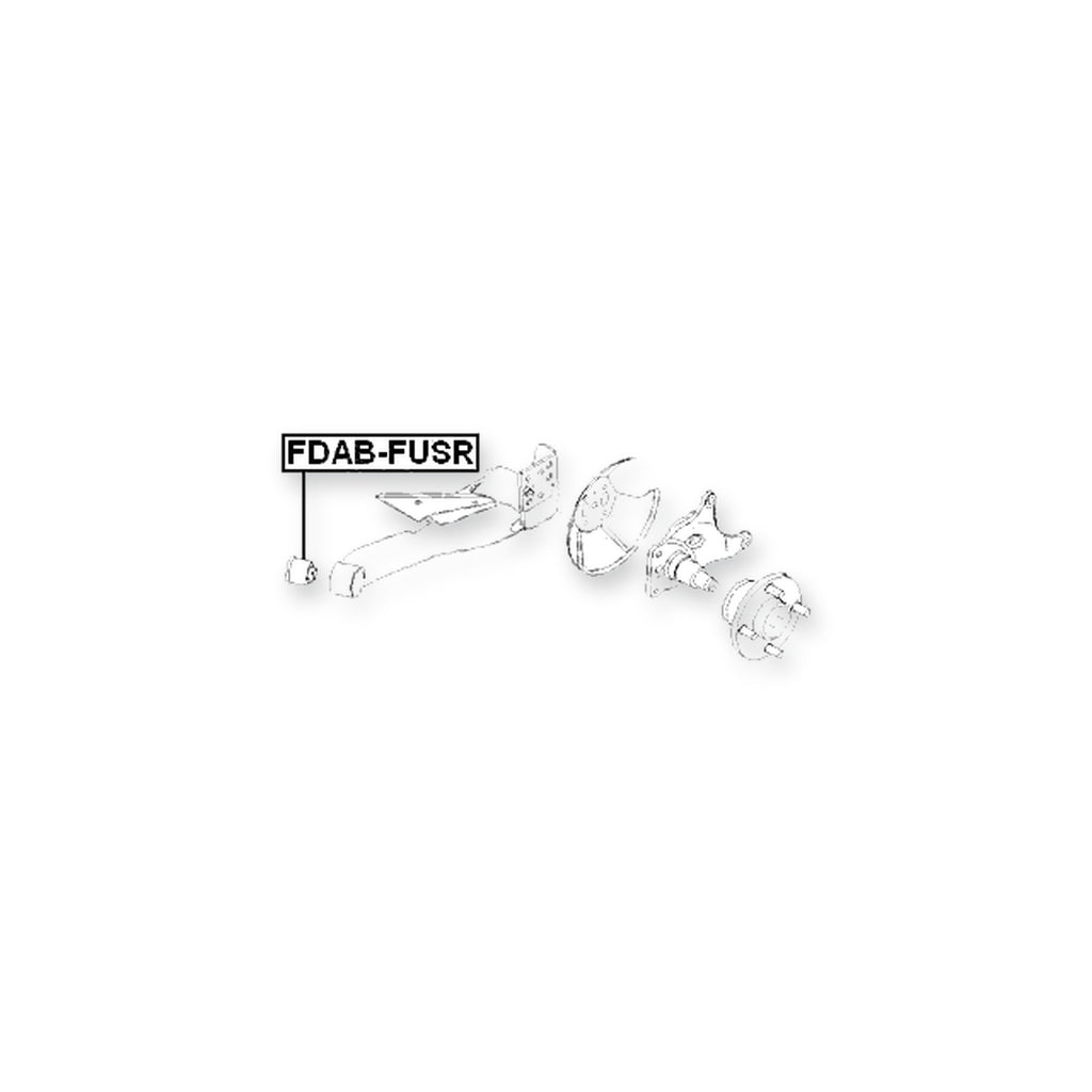 Ford Fiesta Rear Crossmember Bushing