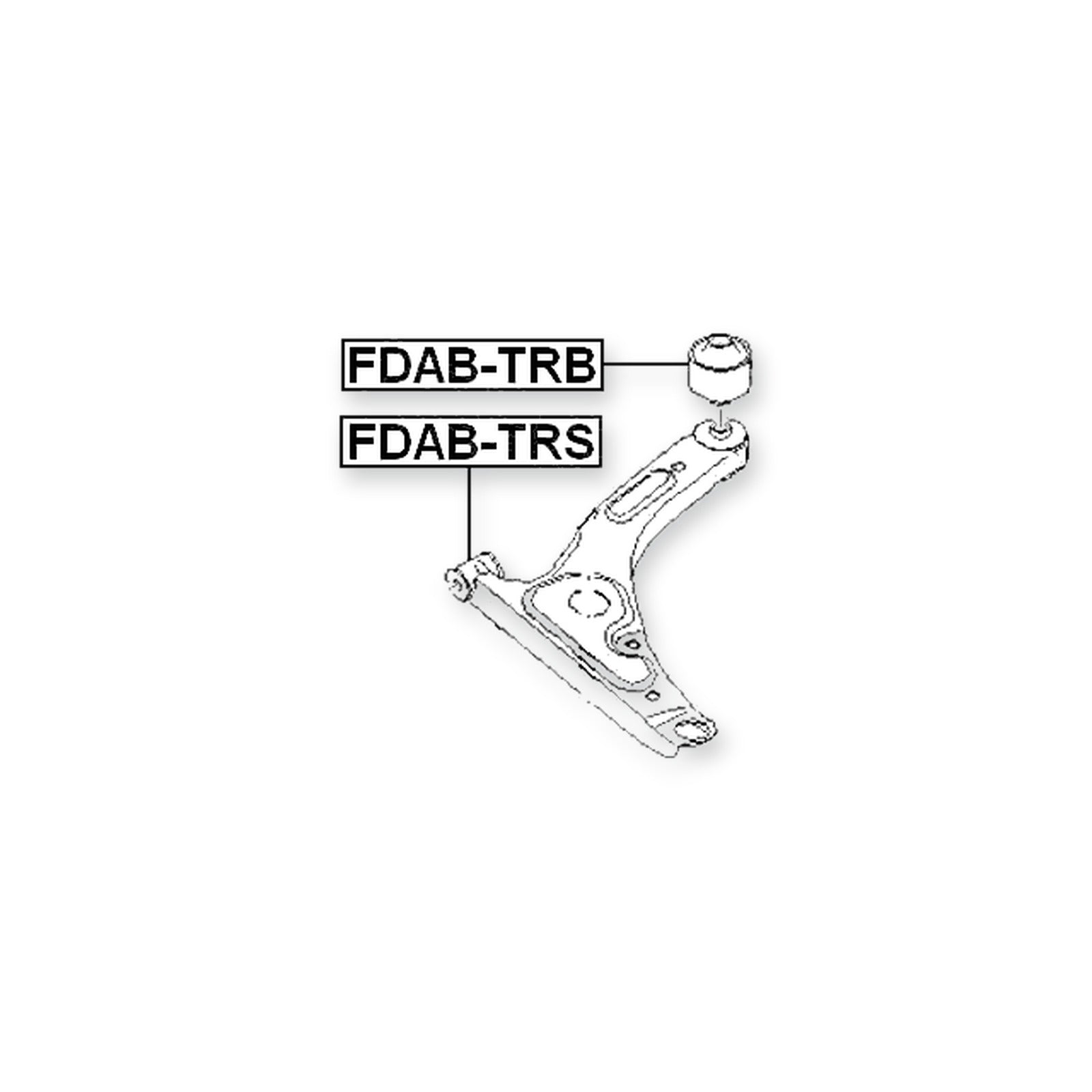Ford Transit Front Lower Bushing, Control Arm