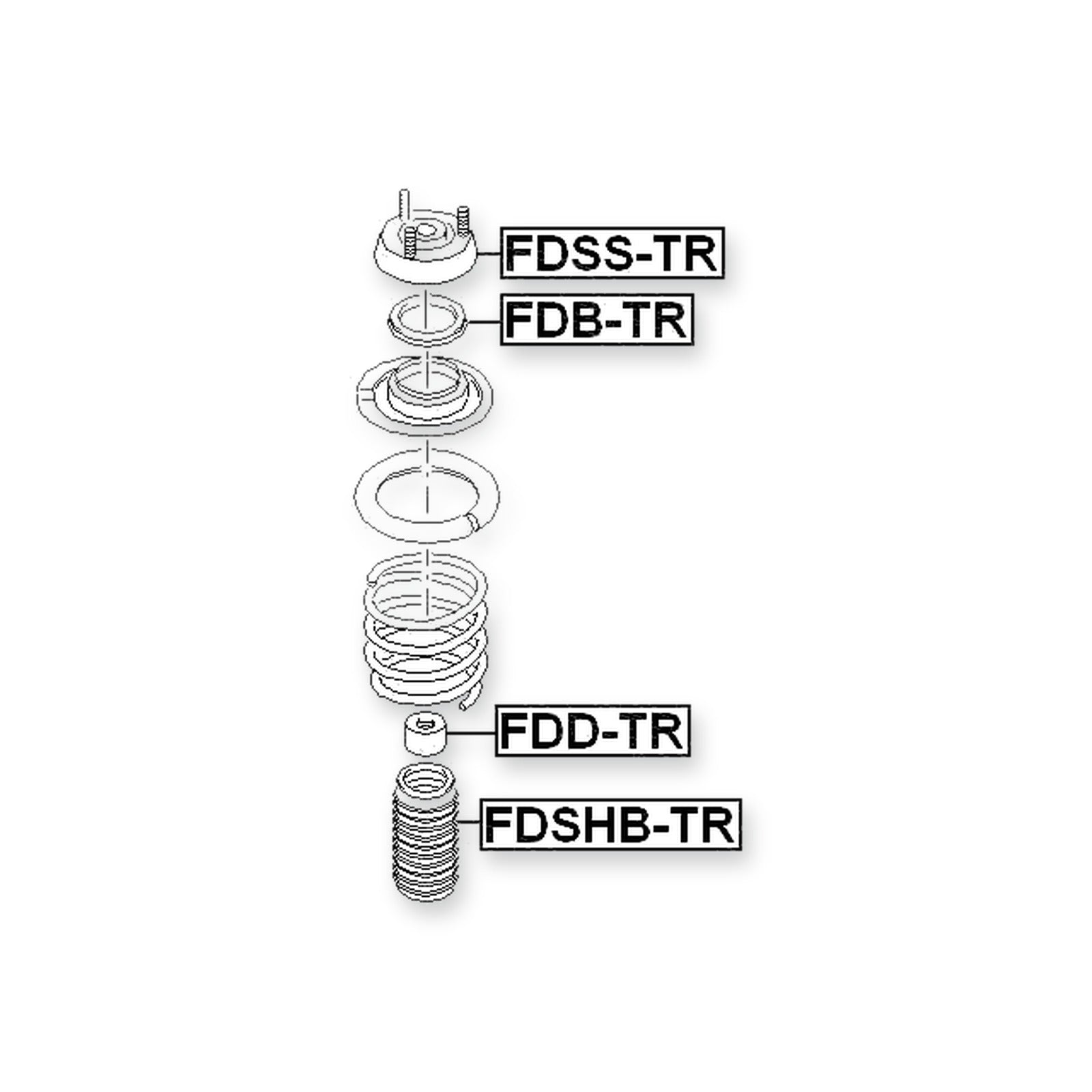 Chery Crosseastar B14 Front Shock Absorber Bearing