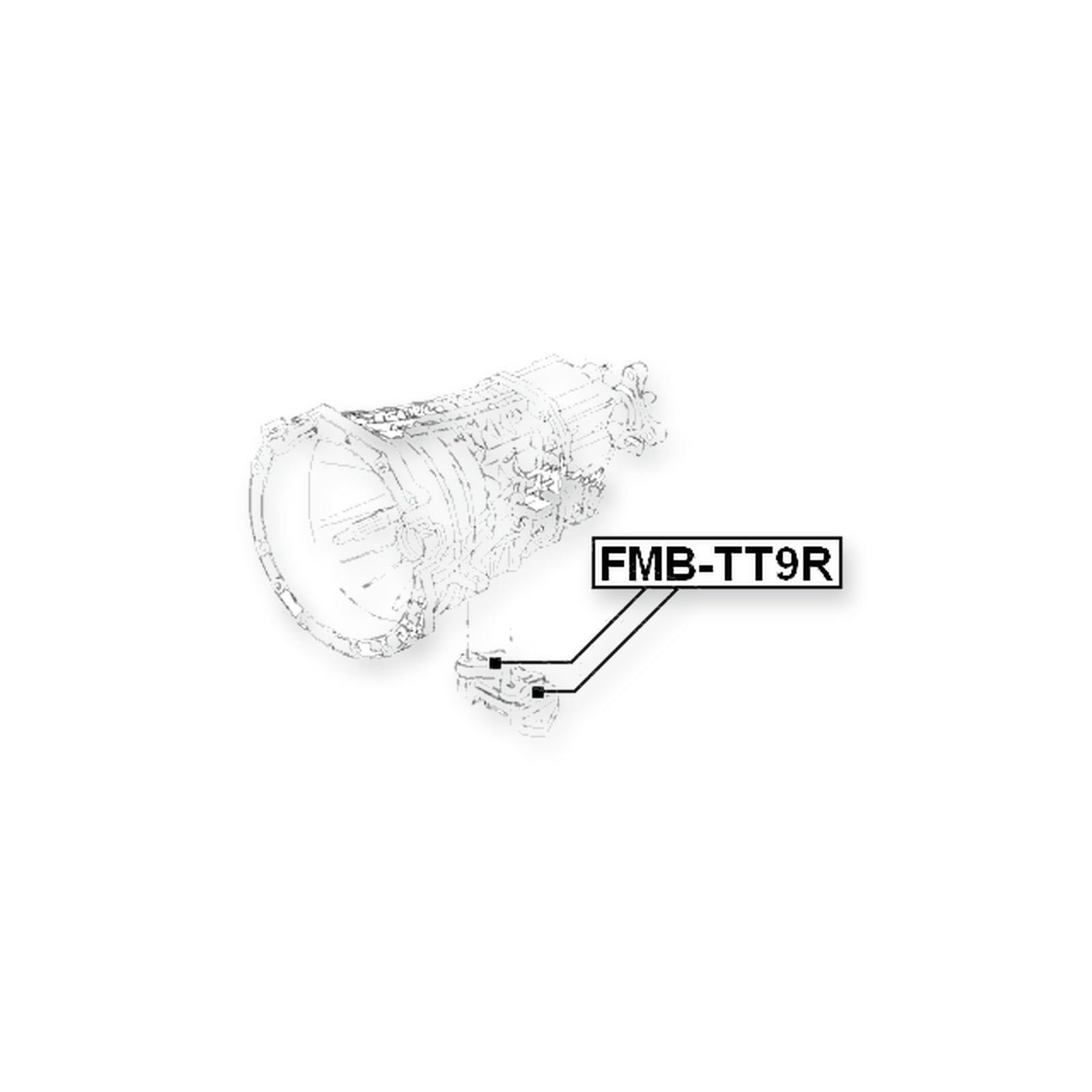 Ford Transit Rear Engine Mount Bushing