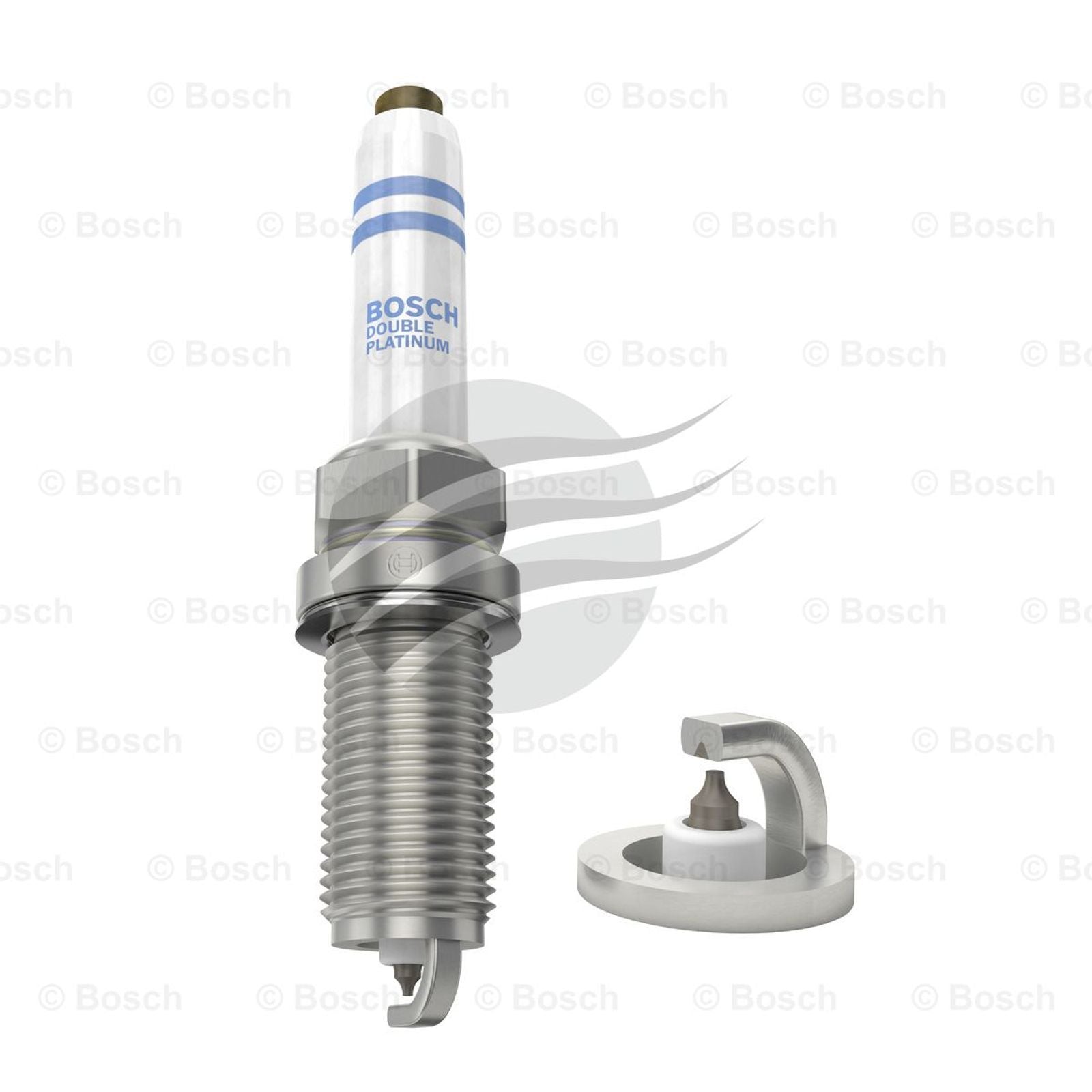 4 x Bosch Double Platinum Spark Plugs FQ5NPP332S