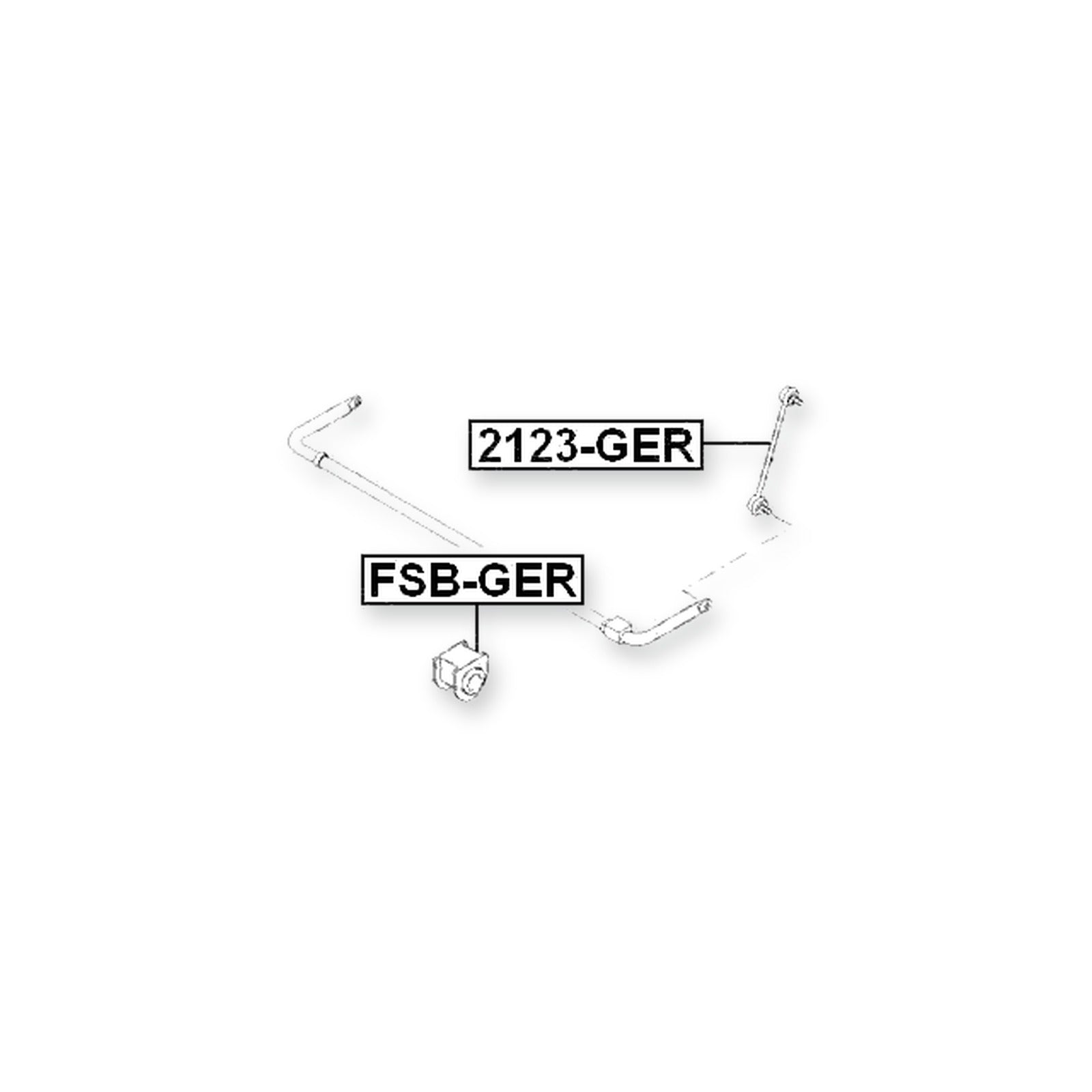 Ford Mondeo Rear Stabilizer Bar Bush D20.4