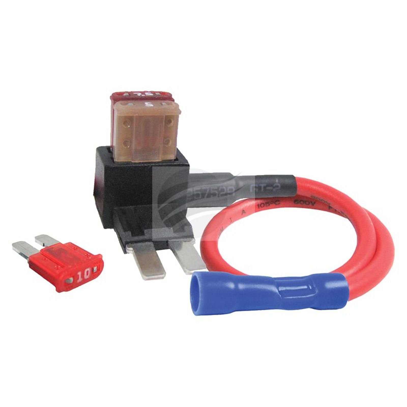 Micro 2 Blade Fuse Holder Inline ADD A Circuit Piggyback Jaylec Single