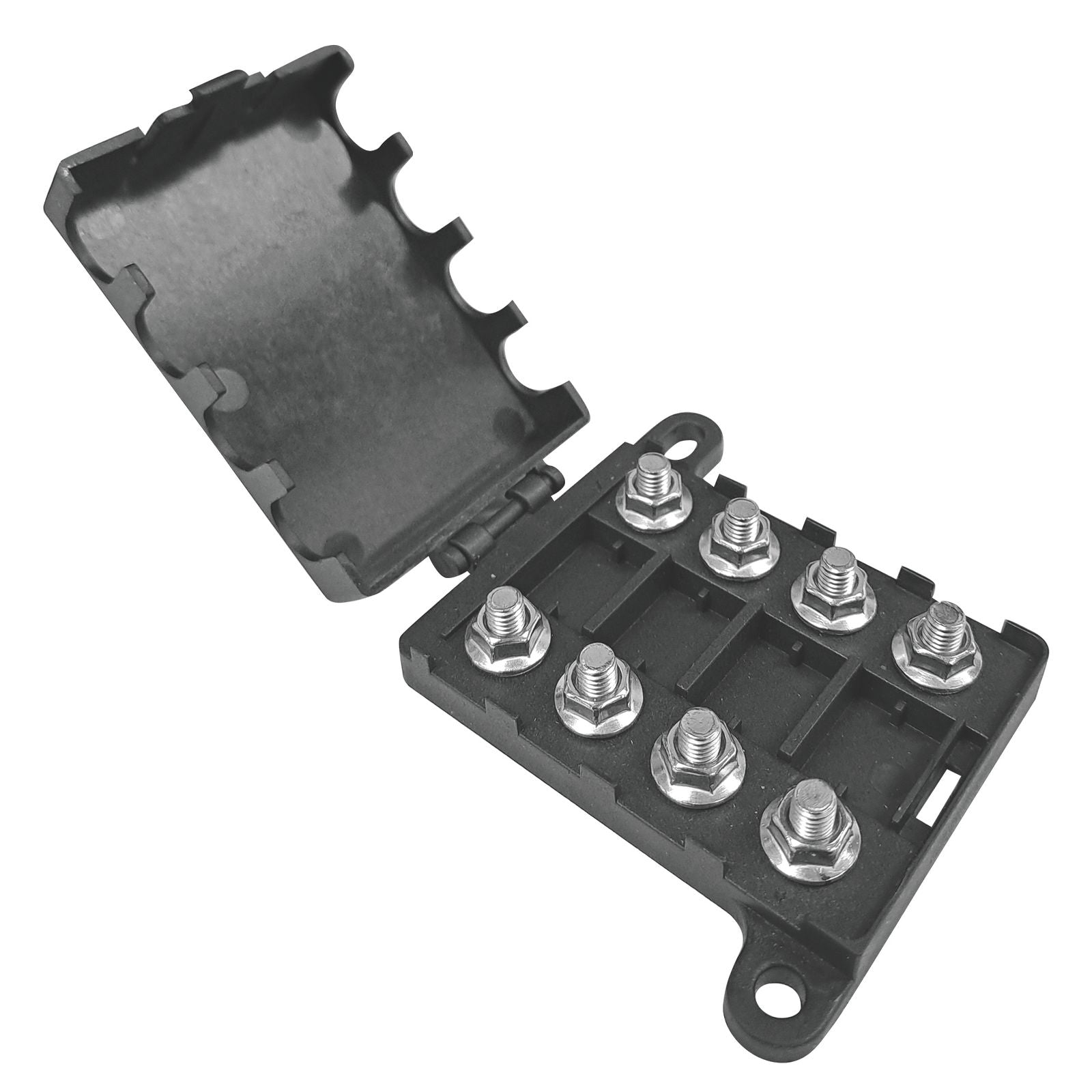 4 Way Midi Fuse Holder With Cover NOT Bussed Jaylec