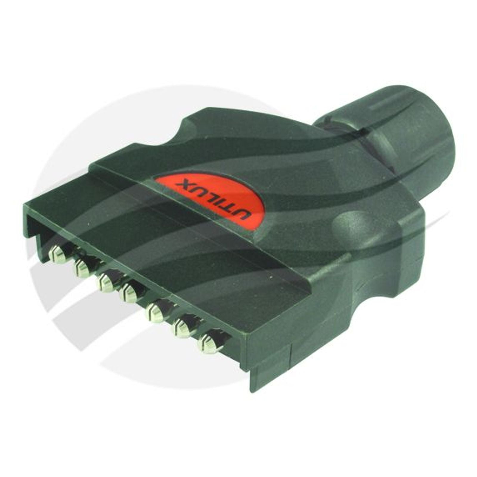 7 PIN Flat Trailer Plug Plastic Common All States Utilux# H40904 Bulk Pack