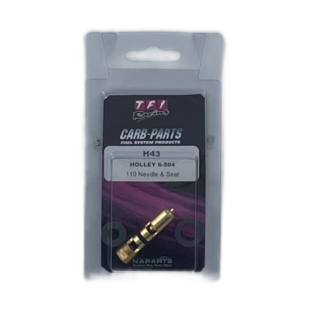 TFI Racing Genuine Holley Adjustable Needle & Seat 0.110" [6-504]