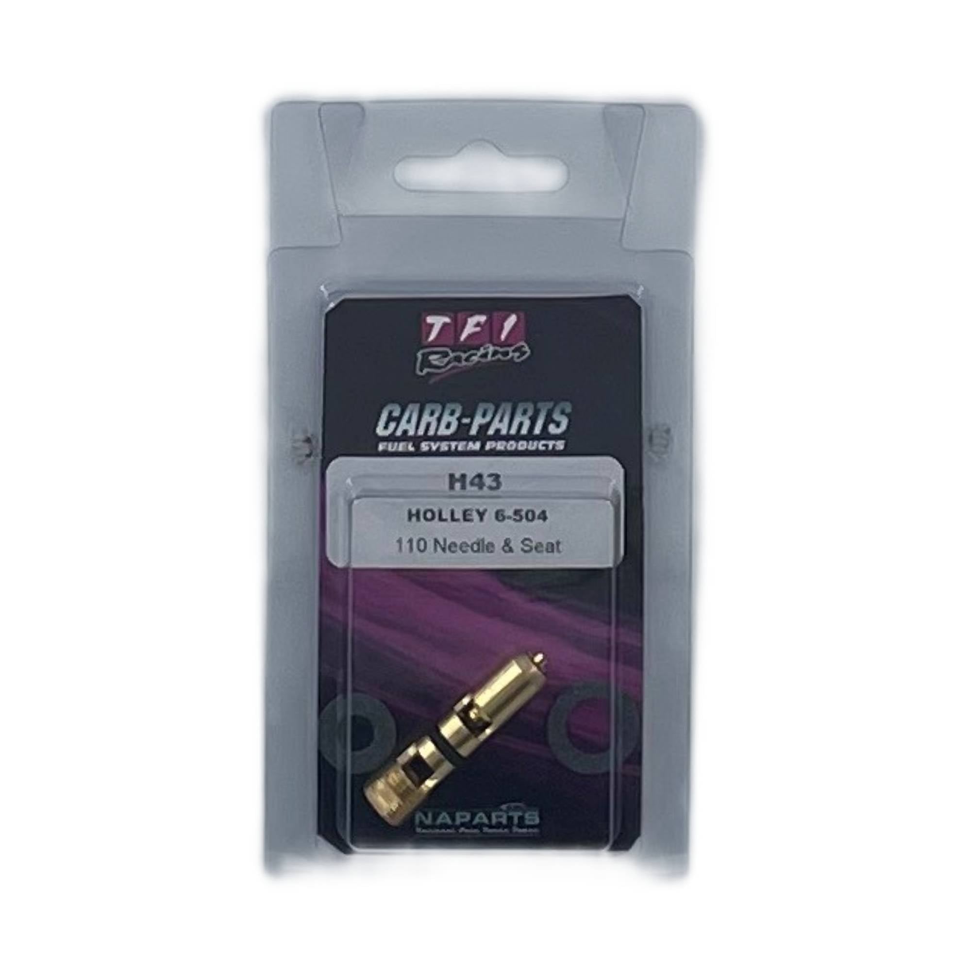 TFI Racing Genuine Holley Adjustable Needle & Seat 0.110" [6-504]
