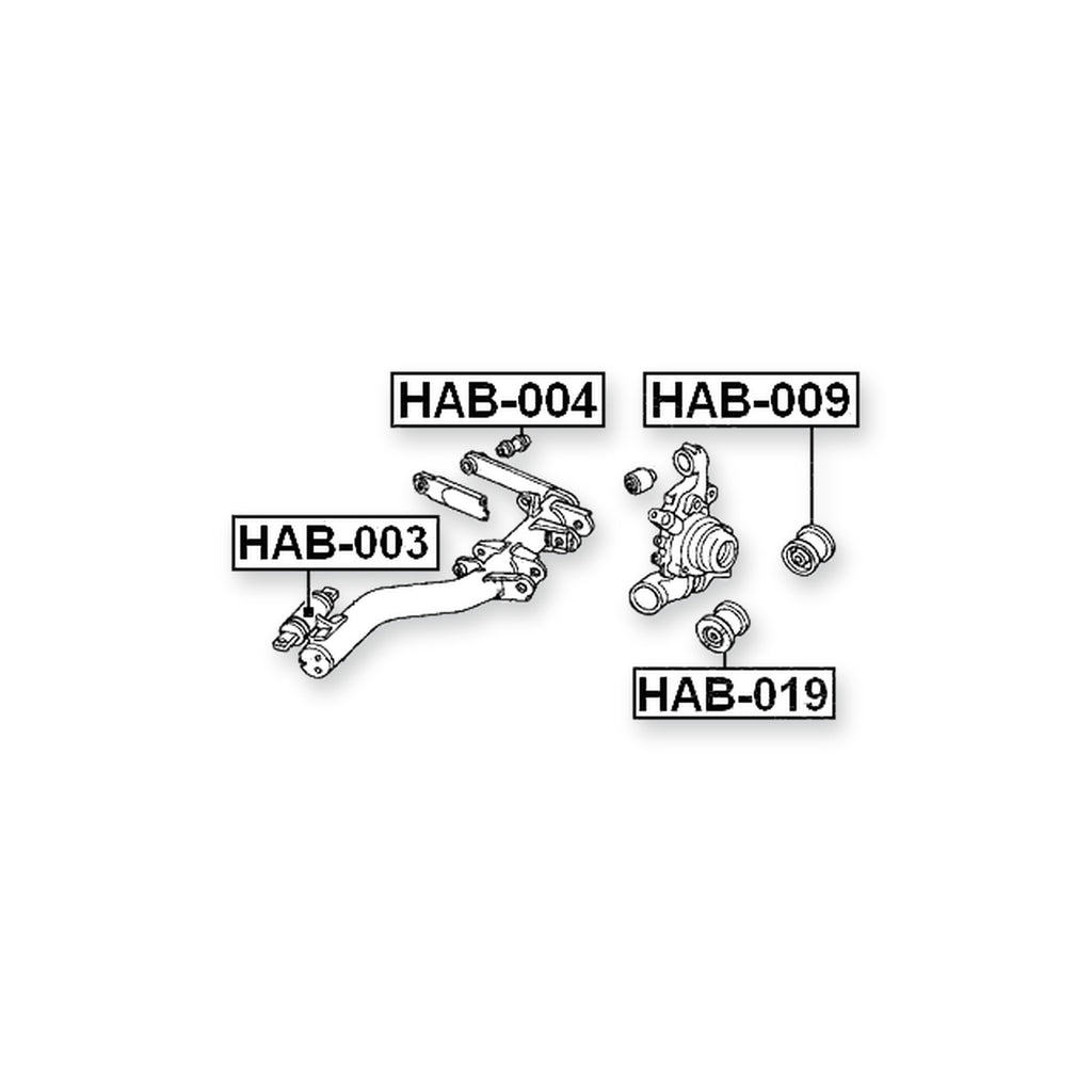 Honda Civic 5D Front Arm Bushing