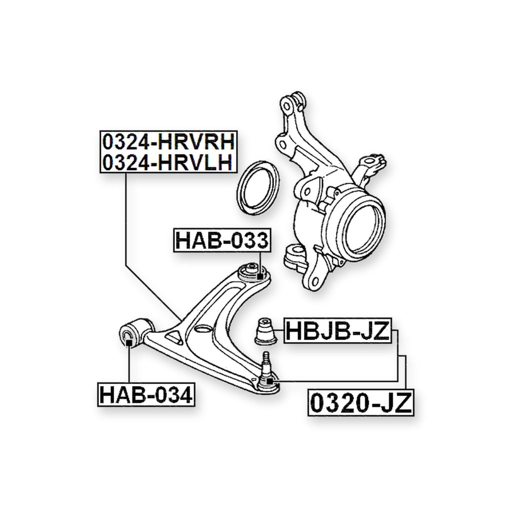 Nissan Patrol Y62 Front Lower Bushing, Control Arm