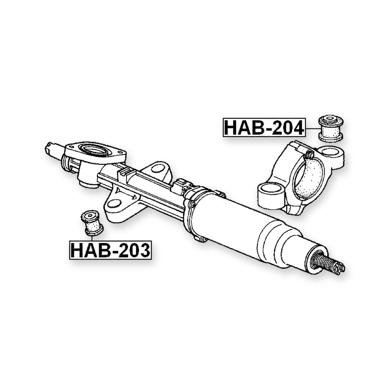 Toyota Premio/Allion Steering Rack Bushing