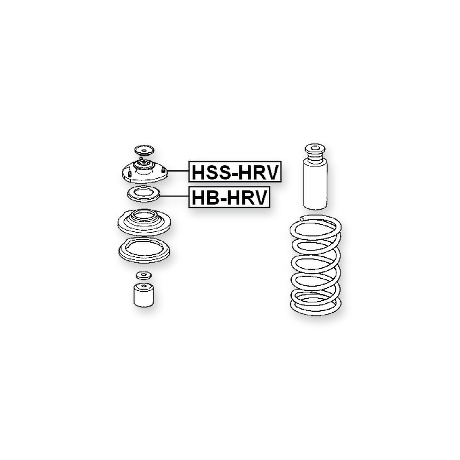 Honda Concerto Front Shock Absorber Bearing