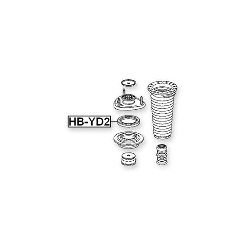 Acura Mdx YD2 Front Shock Absorber Bearing