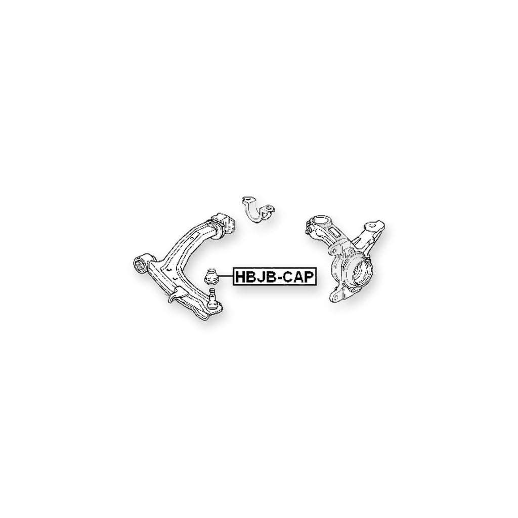 Honda Acty Truck Front Lower Control Arm Ball Joint Boot 33.5X28.5X15