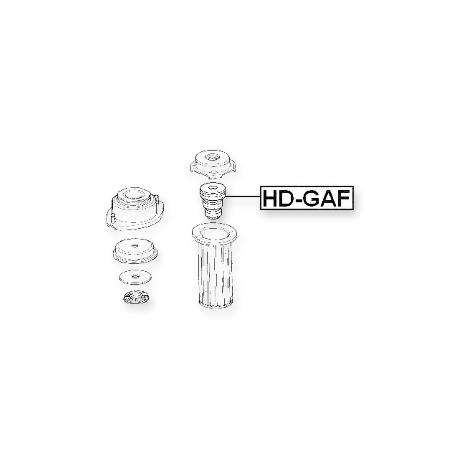 Honda Capa Front Shock Absorber Jounce Bumper
