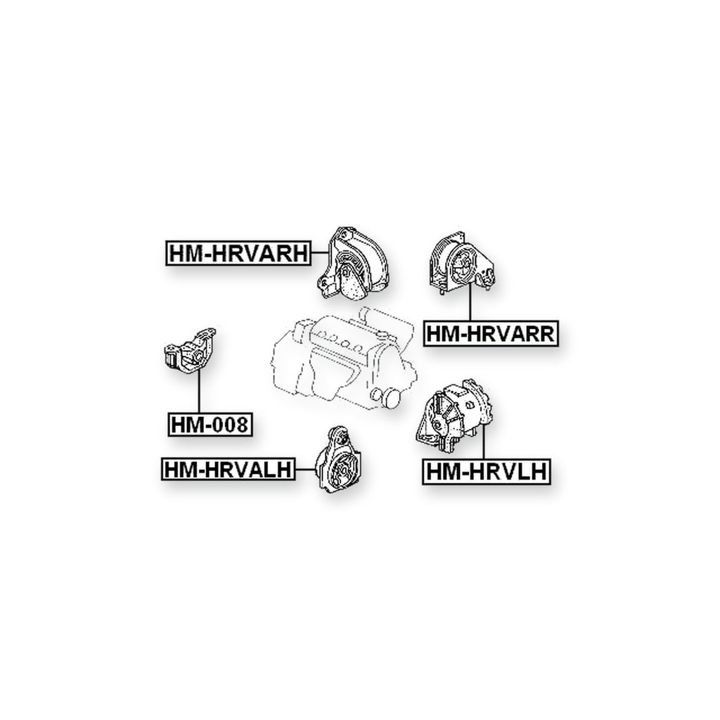 Honda Hr-V 3D Front Left Engine Mount At