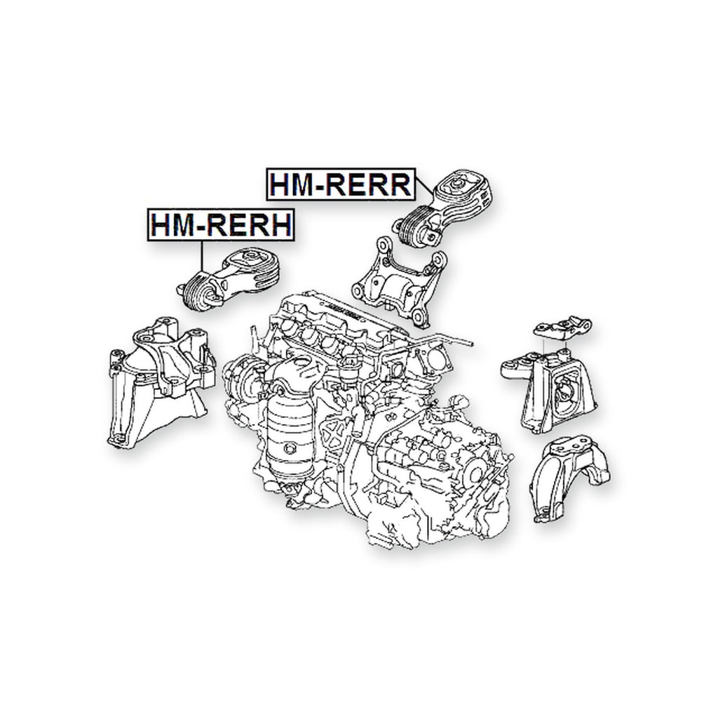 Honda Cr-V Rear Engine Mount