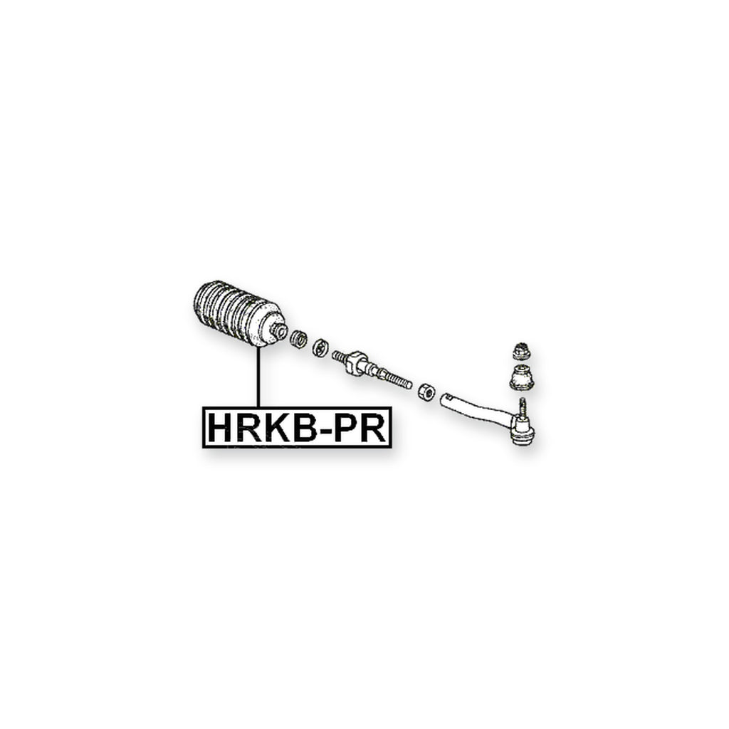 Acura Cl YA1 Front Left Steering Rack Boot