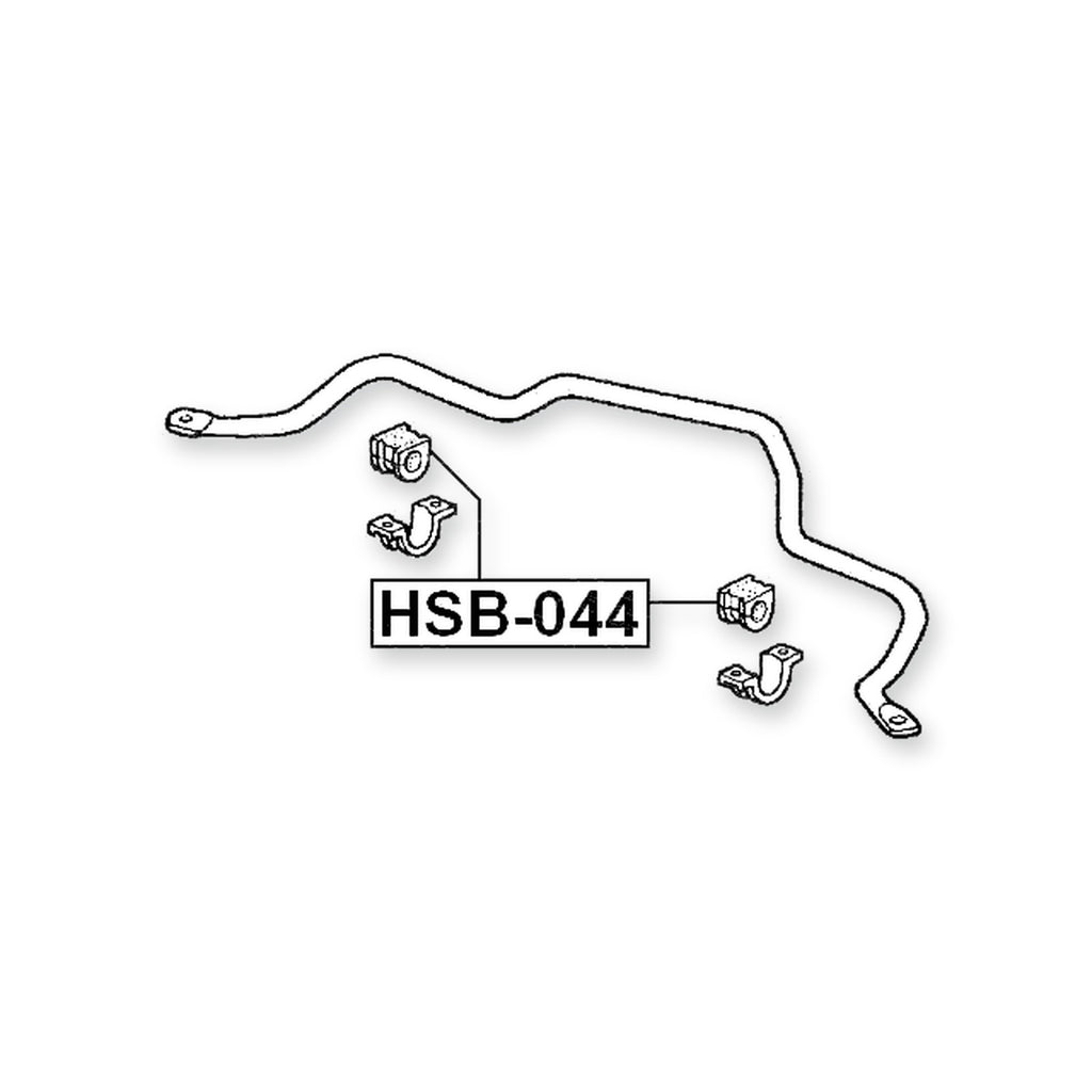 Honda Odyssey Front Stabilizer Bar Bush D29.5