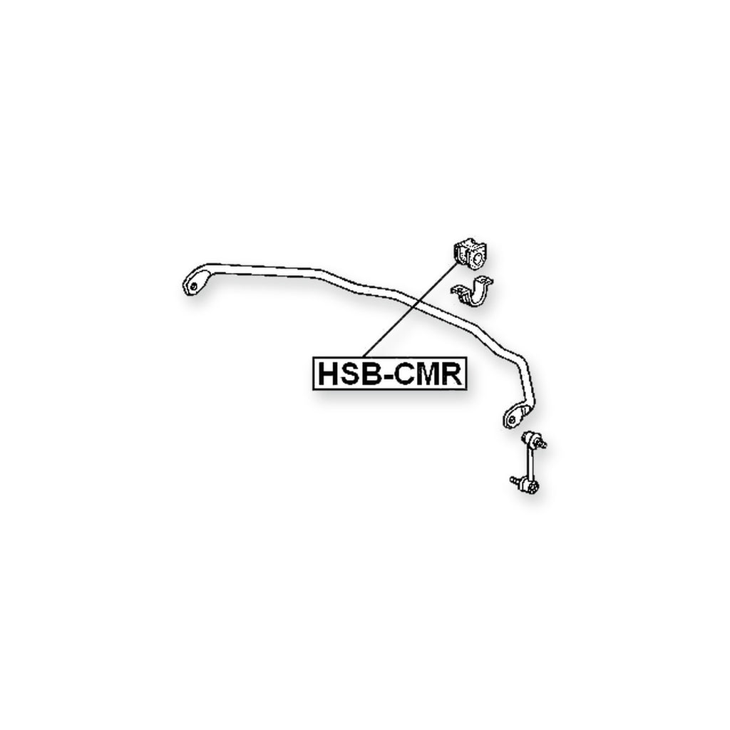 Honda Accord Tourer CM1 Rear Stabilizer Bar Bush D22.2