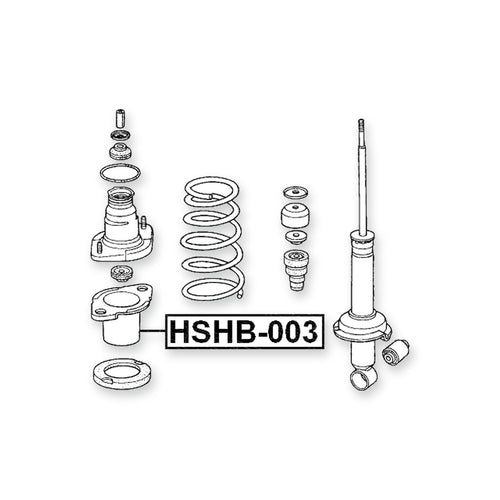 Acura Rsx DC5 Rear Shock Absorber Boot