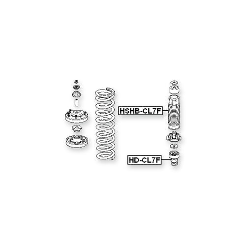 Acura Rl KB1 Front Shock Absorber Boot